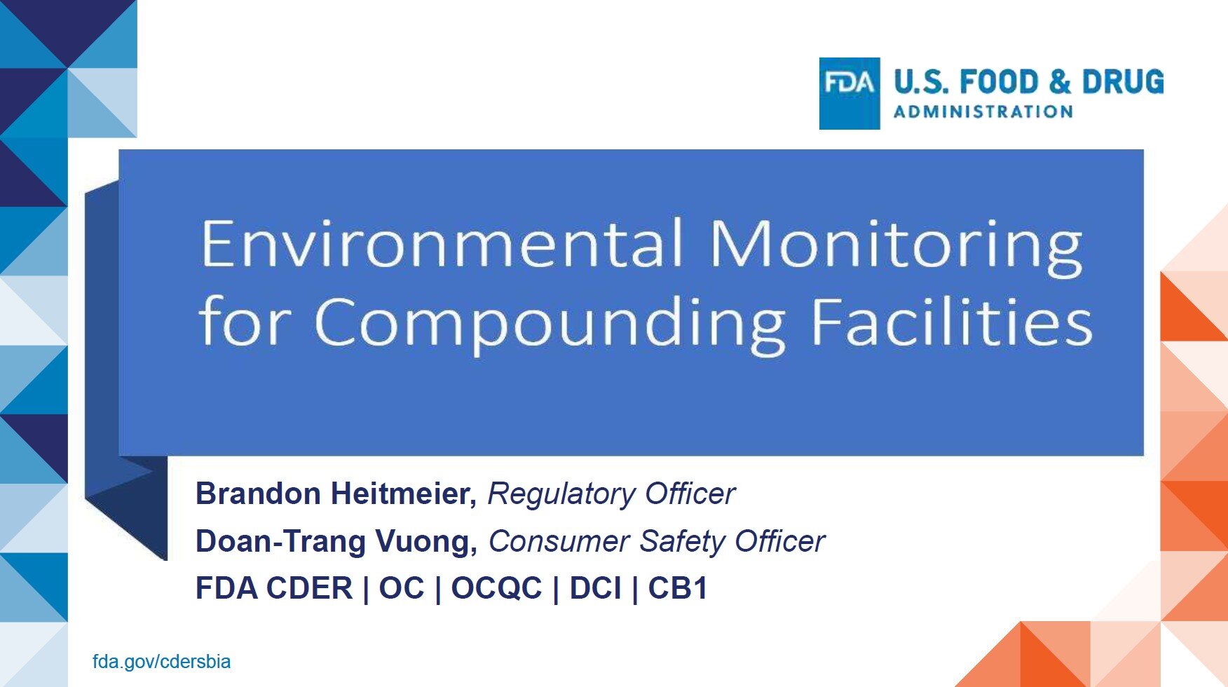 Environmental Monitoring in Compounding